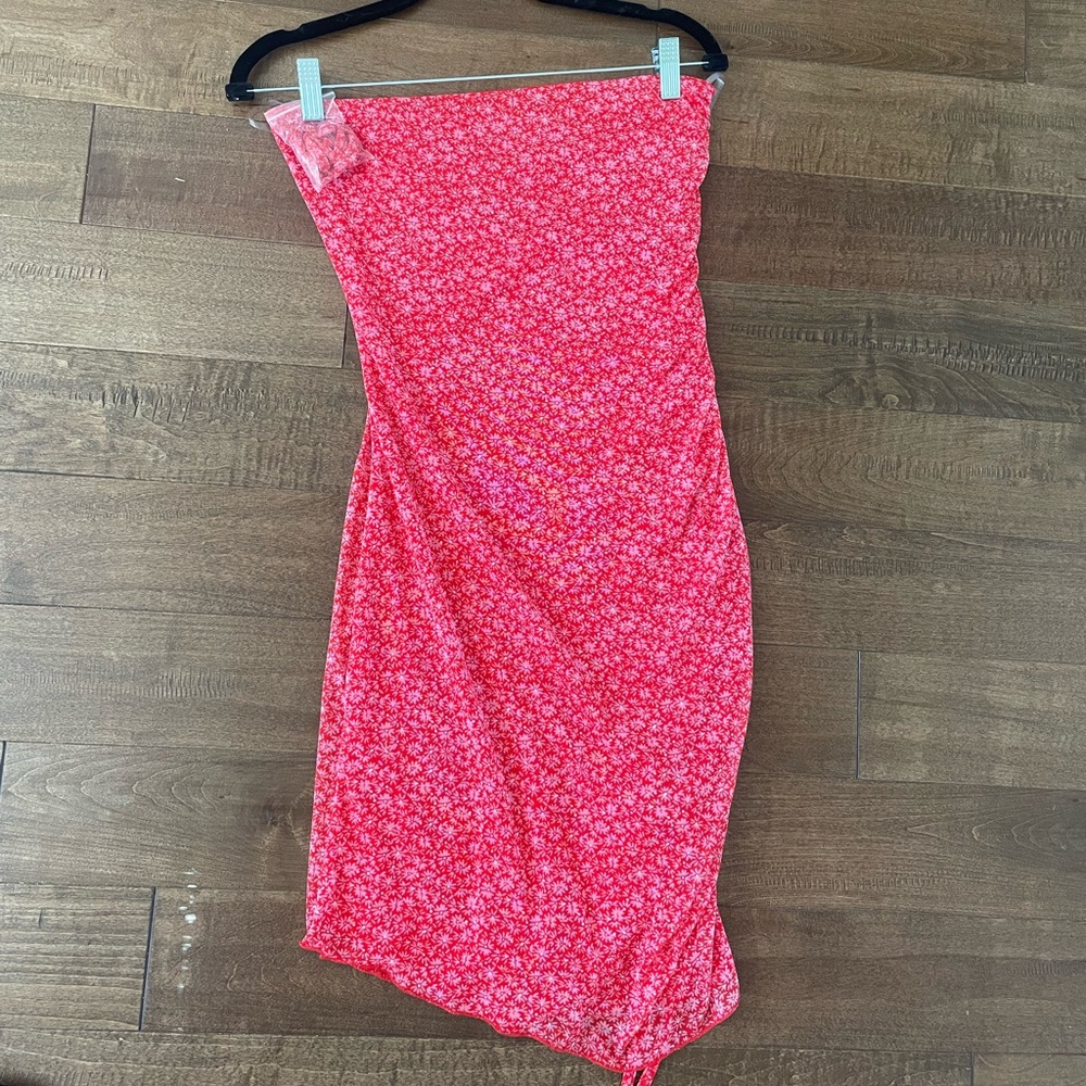 Floral Mesh Dress
